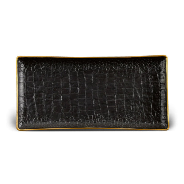 L'OBJET Crocodile Rectangle Tray