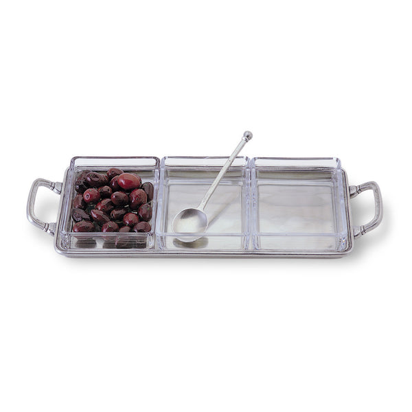 Match Crudite´ Tray W/Handles