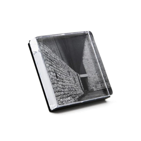 Simon Pearce Woodbury Square Photo Block Gift Set - 5 Inch