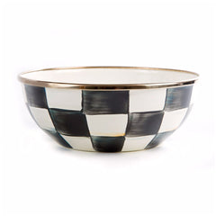 Mackenzie Childs Courtly Check Small Everyday Bowl