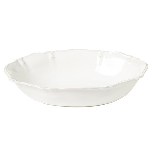 Juliska Berry and Thread 12" Whitewash Oval Serving Bowl