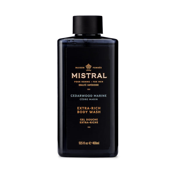 Mistral Men's Cedarwood Marine Body Wash