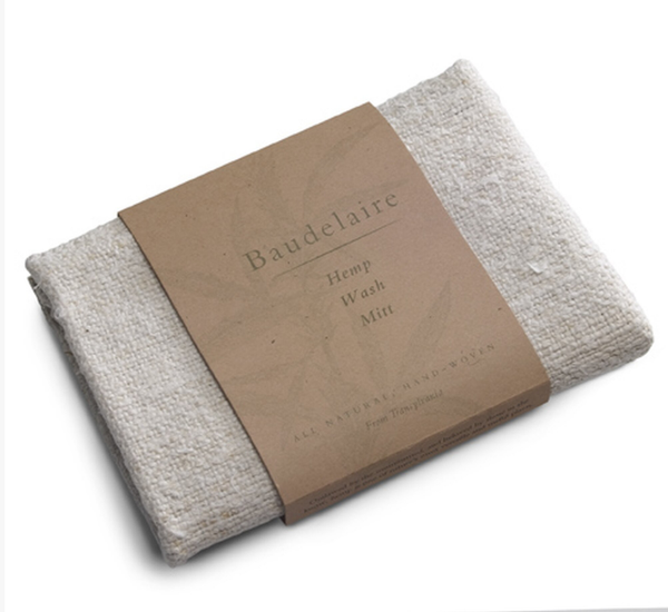 Baudelaire Hemp Wash Cloth