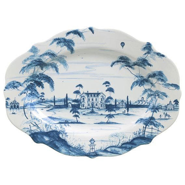 Juliska Country Estate Delft Blue 18.5'' Serving Platter