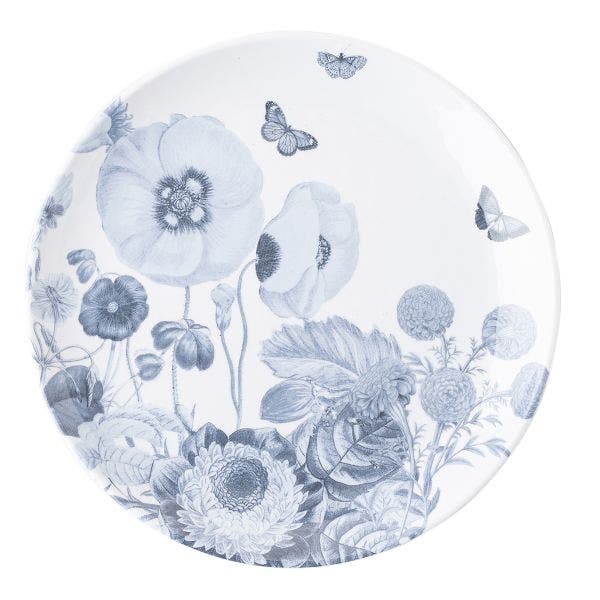 Juliska Field of Flowers Chambray Melamine Dessert/Salad Plate