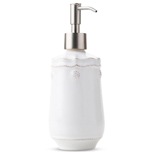 Juliska Berry & Thread Whitewash Soap/ Lotion Dispenser