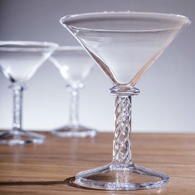 Simon Pearce Woodbury Martini