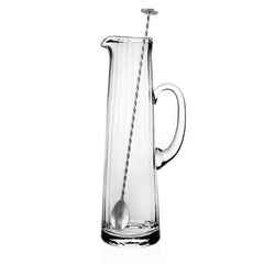 William Yeoward Corinne Tall Cocktail Carafe and Stirring Spoon
