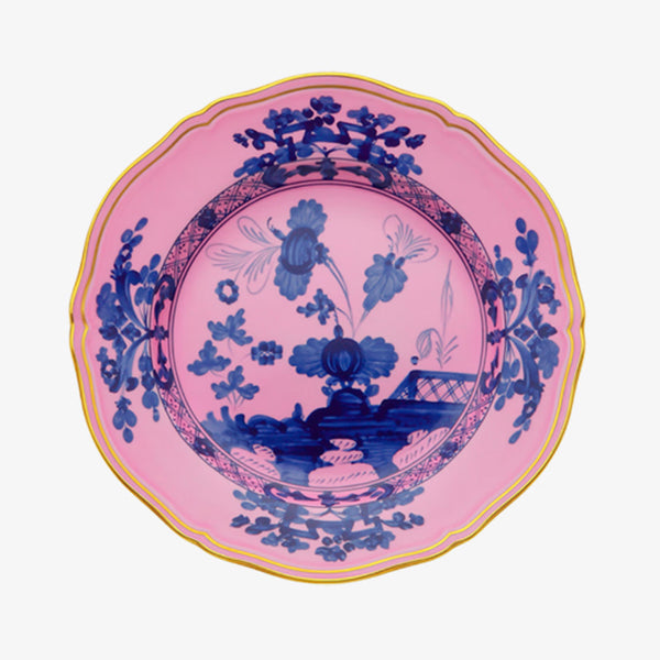 Ginori Oriente Italiano Azalea Pink & Blue Dinner Plate