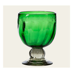 Jan Barbolgio Gloria Goblet Green