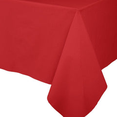 Caspari Red Paper Linen Table Cloth