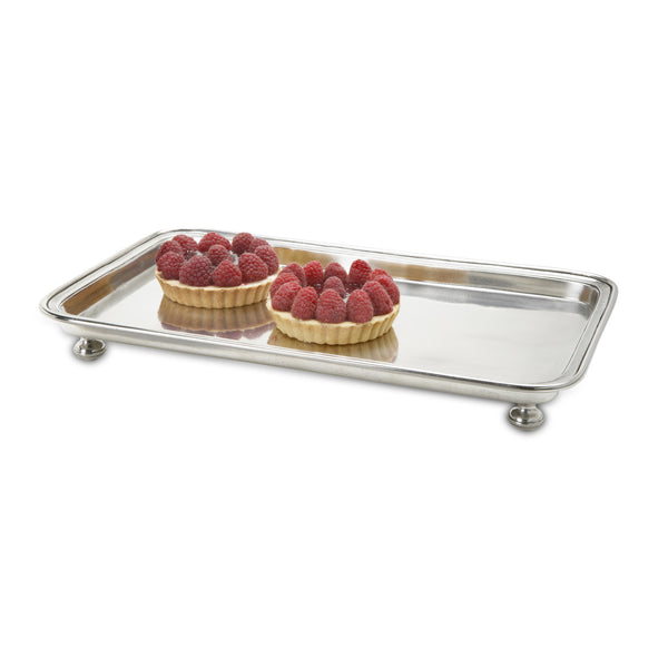 Match Footed Rectangle Service Tray