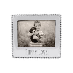 Mariposa "Puppy Love" Beaded Statement Frame