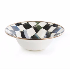 Mackenzie Childs Courtly Check Breakfast Bowl