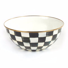 MacKenzie Childs Courtly Check Large Everyday Bowl