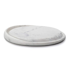 Simon Pearce White Marble Cheese Board