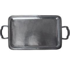 Match LAGO RECTANGLE TRAY W/HANDLES, MED