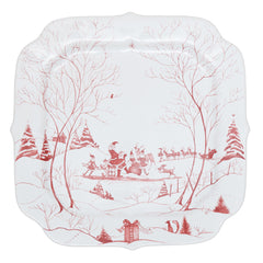 Juliska Country Estate Winter Frolic Ruby Cookie Tray