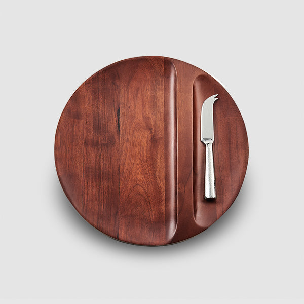 Mary Jurek Design Sierra Divided Wood Tray with Knife