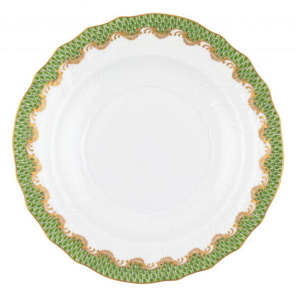 Herend Fish Scale Green Salad Plate