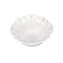 Juliska Jardins du Monde Whitewash Cereal/Ice Cream Bowl