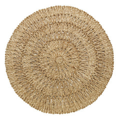 Juliska Straw Loop Round Placemat Natural