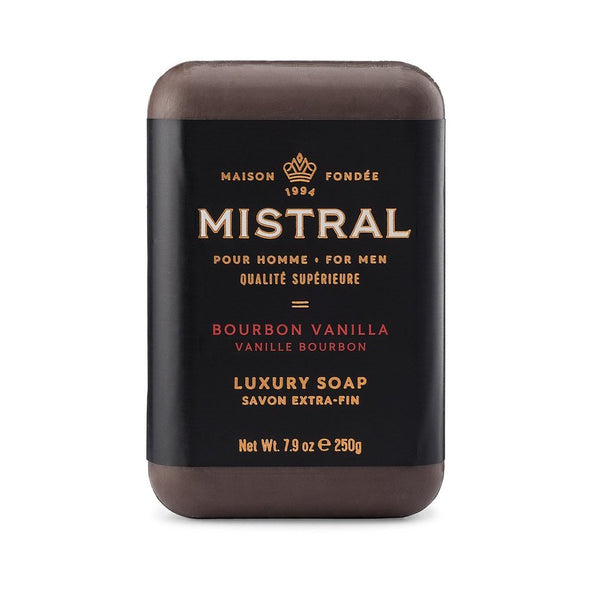 Mistral Men's Bourbon Vanilla Bar Soap