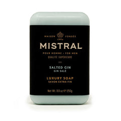 Mistral Men's Salted Gin Bar Soap