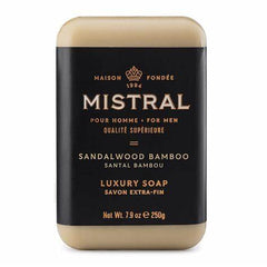 Mistral Men's Sandalwood Bamboo Bar Soap