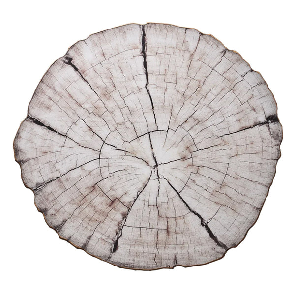 Kim Seybert Ivory/Natural Birch Placemat