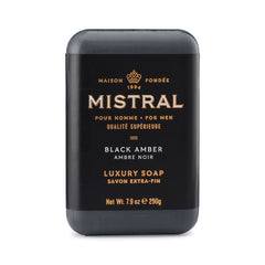 Mistral Men's Black Amber Soap