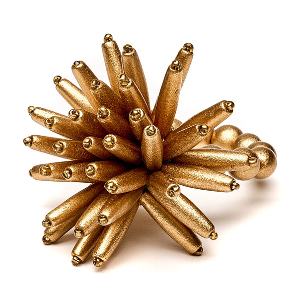 Deborah Rhodes Gold Desert Palm Napkin Ring