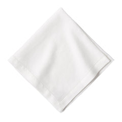 Juliska Heirloom Linen White Napkin