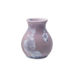 Simon Pearce Lilac Crystalline Bud Vase