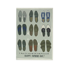 “Follow in Your Footsteps” Father's Day Card