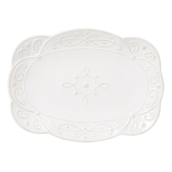 Juliska Jardins du Monde Whitewash Medium Platter