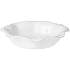 Juliska Berry and Thread Scallop Pasta/Soup Bowl Whitewash