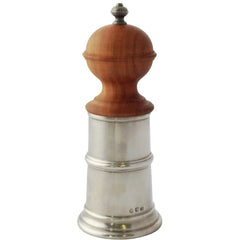 Match Wood & Pewter Pepper Mill