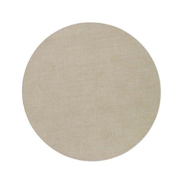 Bodrum Presto Oatmeal Circle Placemat