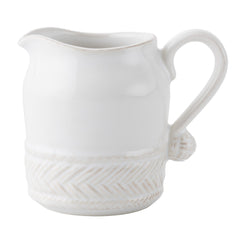 Juliska Le Panier Creamer Whitewash