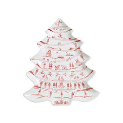 Juliska Country Estate Winter Frolic Ruby Tree Platter